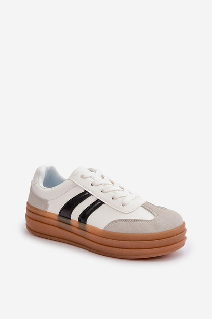   Buty Sportowe Model Nesonice 24SP26-6769 White/Grey - Step in style 