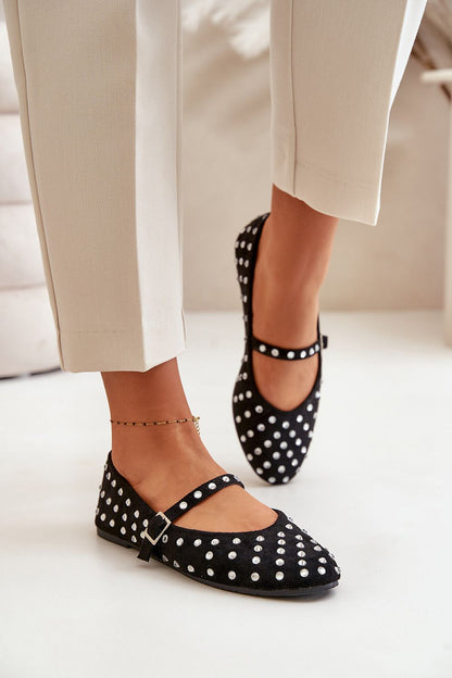   Baleriny Model Tirilissa S336-5 Black - Step in style 