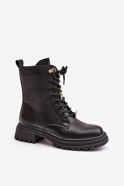   Workery Model Rianael QH7826 Black - Step in style 
