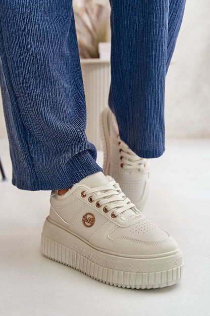   Buty Sportowe Model Verissha TL292-8 Beige - Step in style 