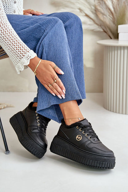   Buty Sportowe Model Verissha TL292 Black - Step in style 