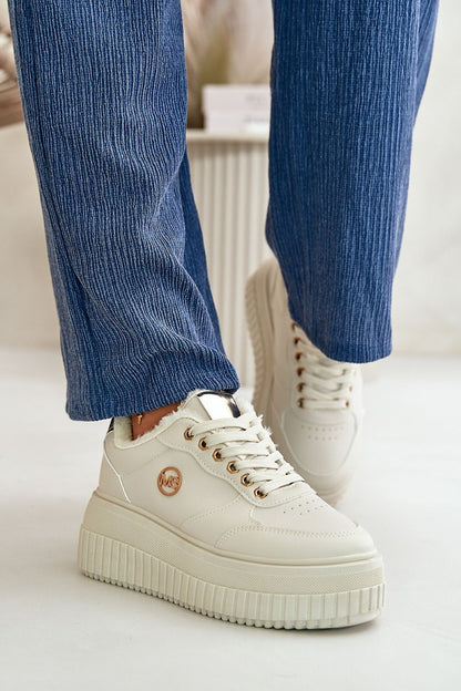   Buty Sportowe Model Ardiela TL291-8 Beige - Step in style 