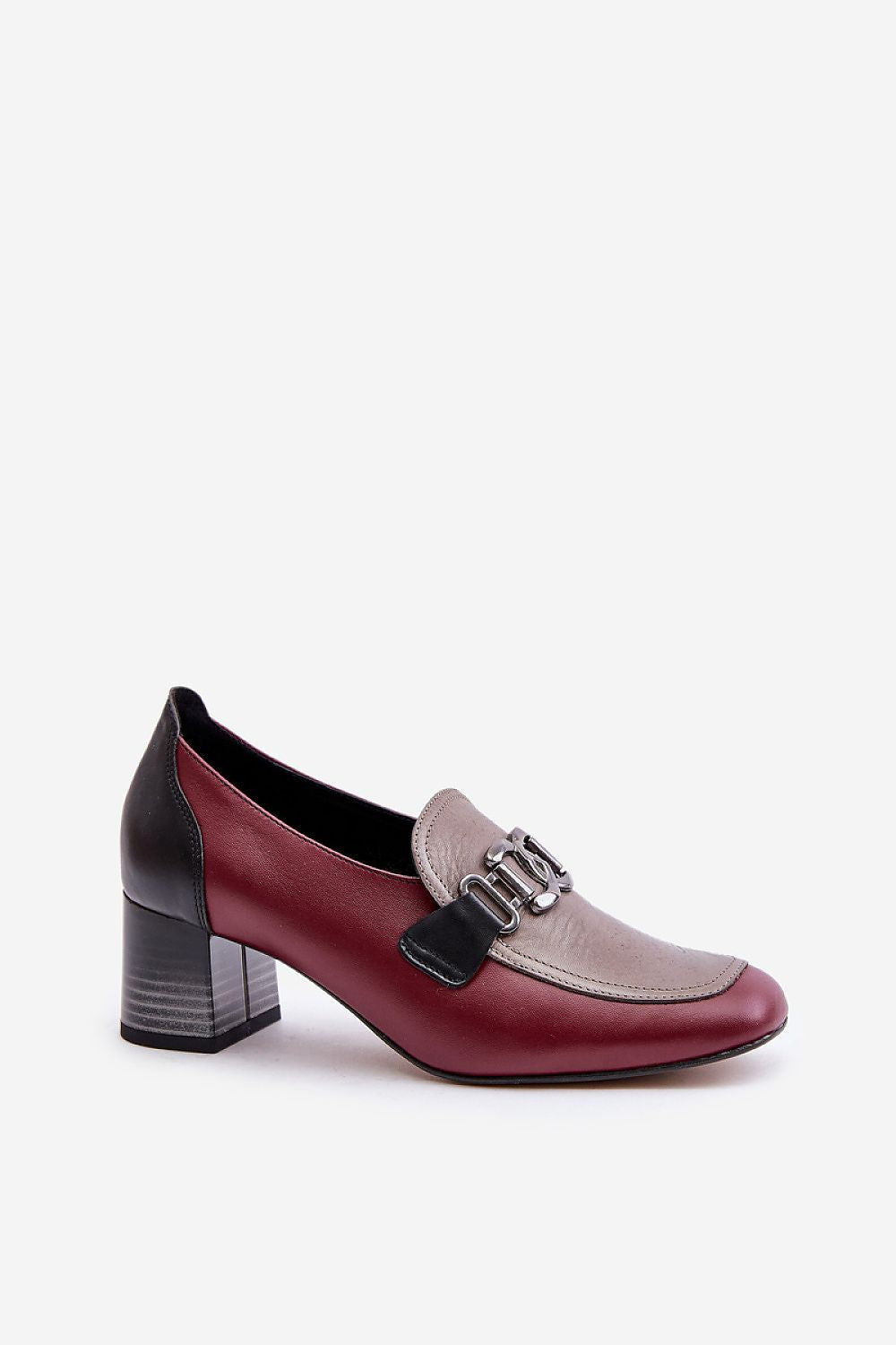   Czółenka Model Laura Messi 2861 Bordo - Step in style 