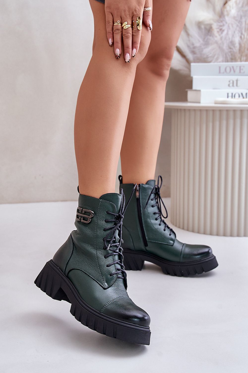   Workery Model Zazoo 60486 Dark Green - Step in style 