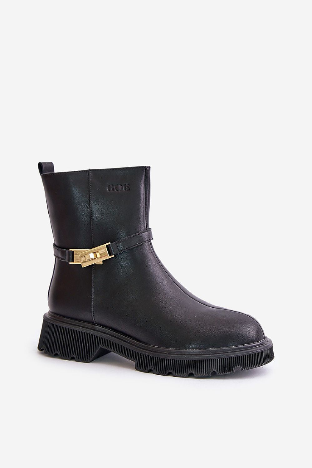   Botki Model Goe OO2N4150 Black - Step in style 