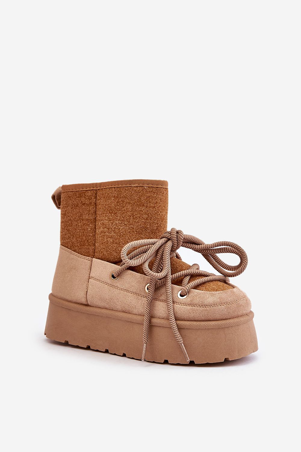   Śniegowce Model Mavora HY868-63 Brown - Step in style 