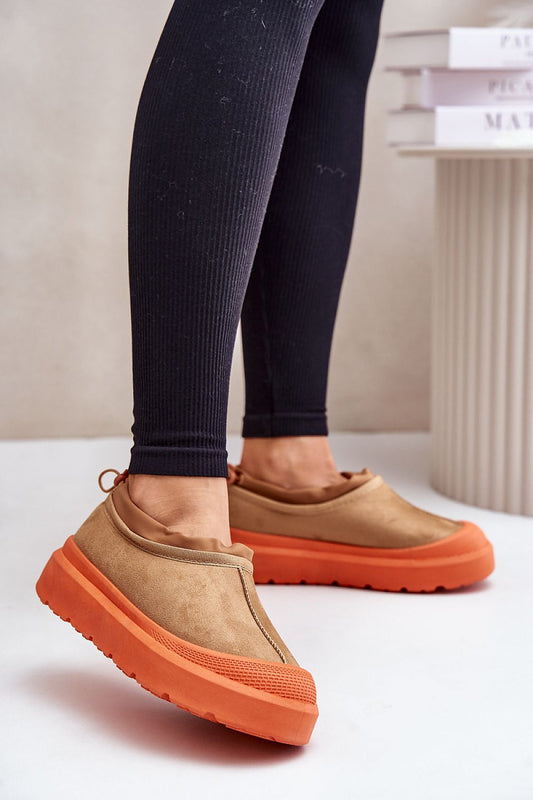   Śniegowce Model Izamine VL238P Camel - Step in style 