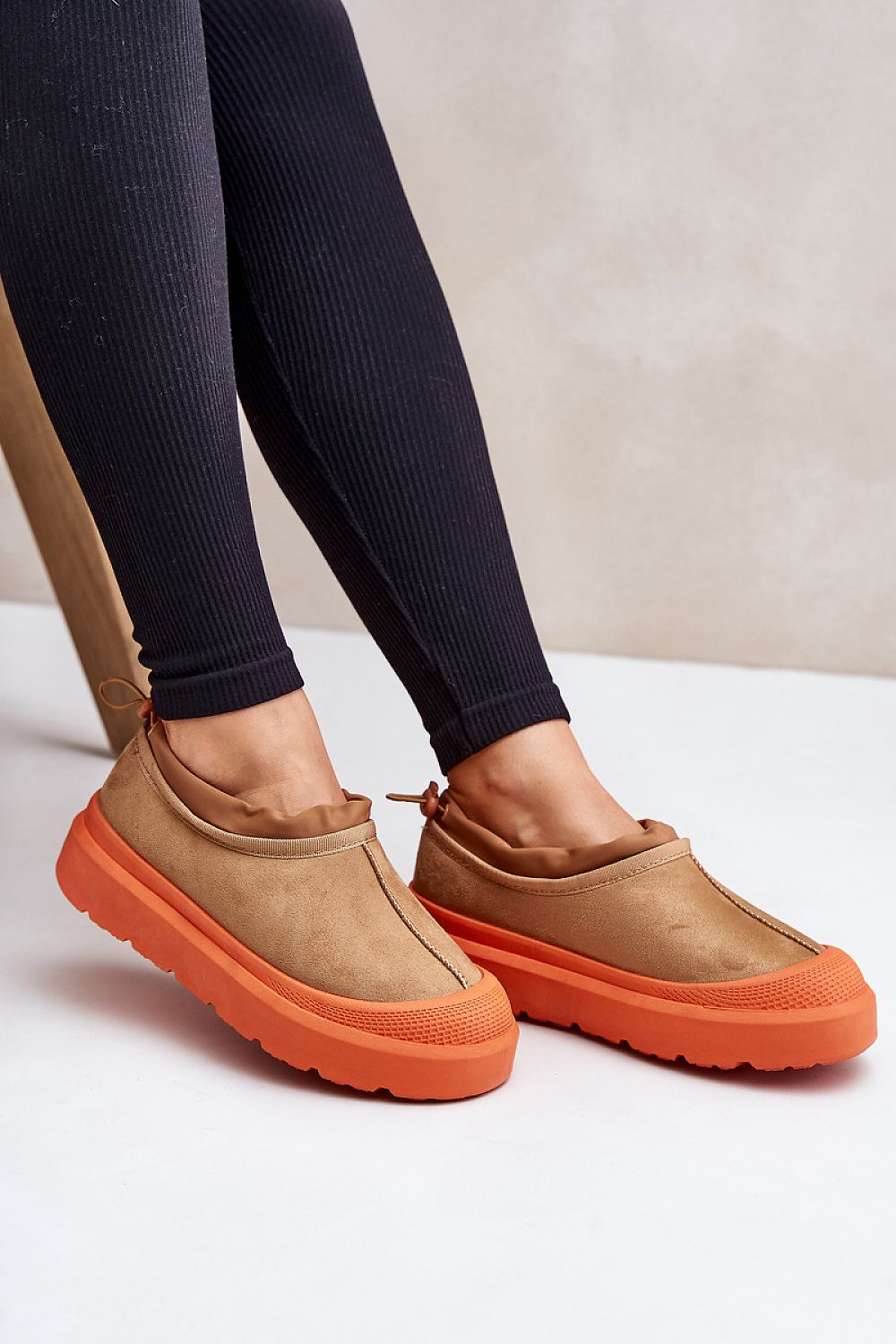   Śniegowce Model Izamine VL238P Camel - Step in style 