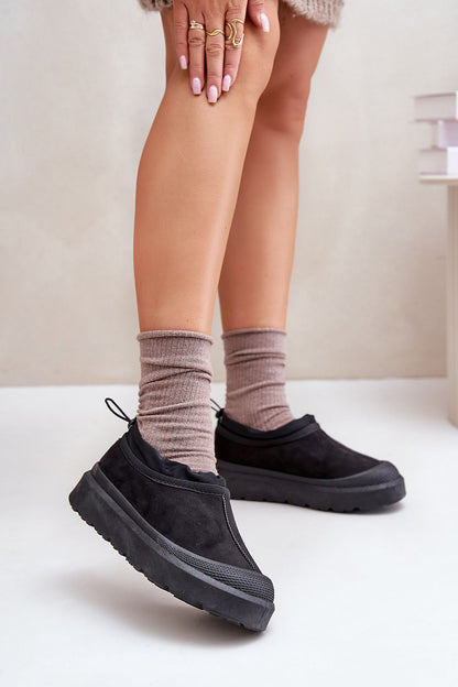   Śniegowce Model Izamine VL238P Black - Step in style 