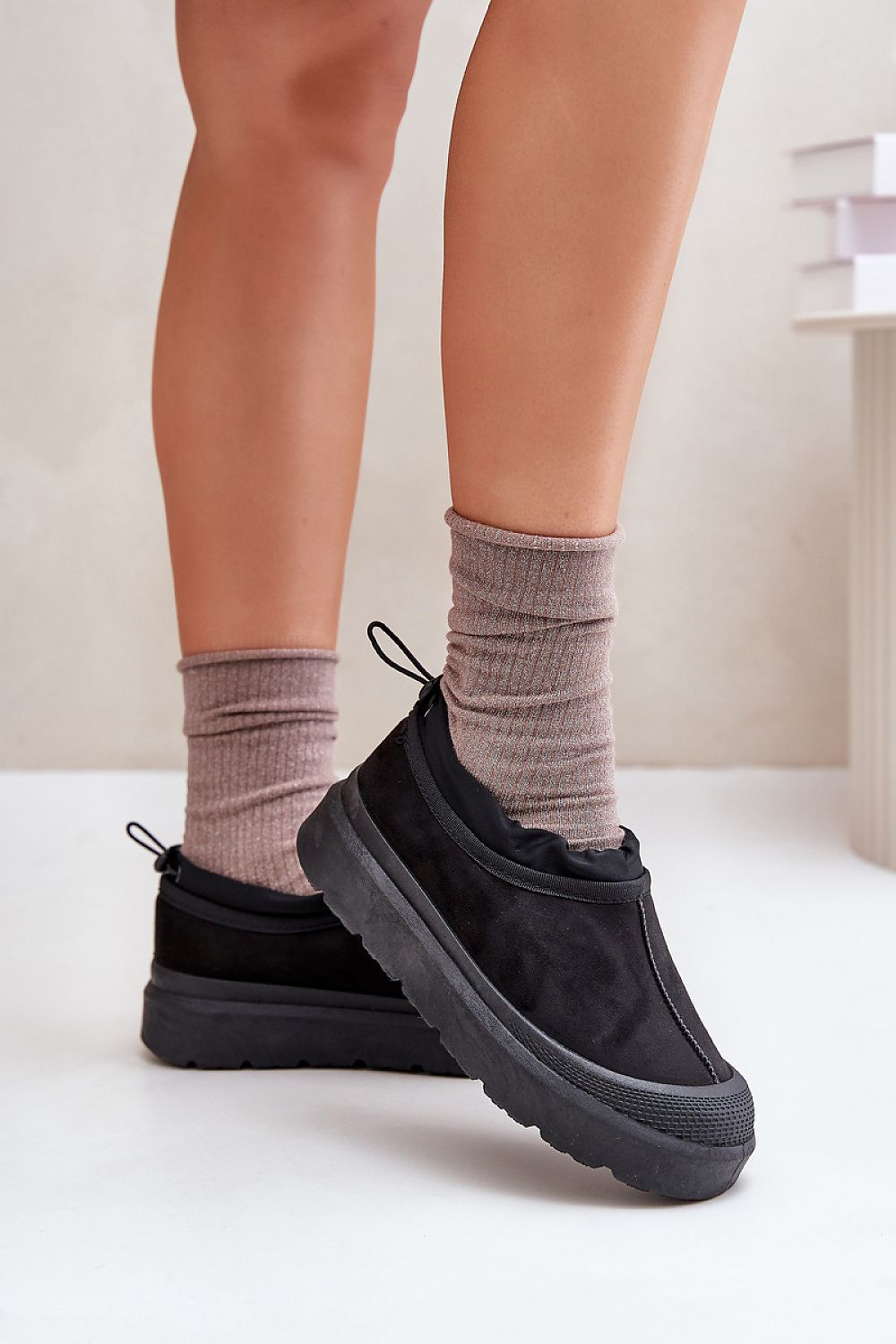   Śniegowce Model Izamine VL238P Black - Step in style 