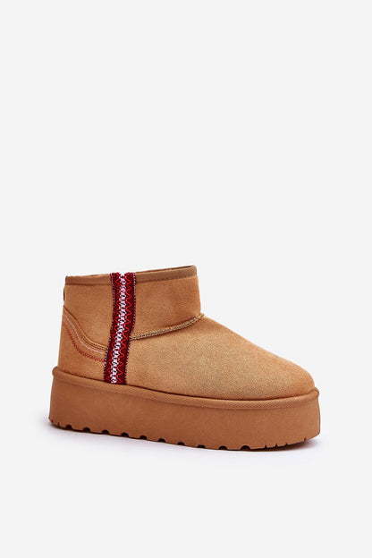   Śniegowce Model Lomessa 20221 Camel - Step in style 