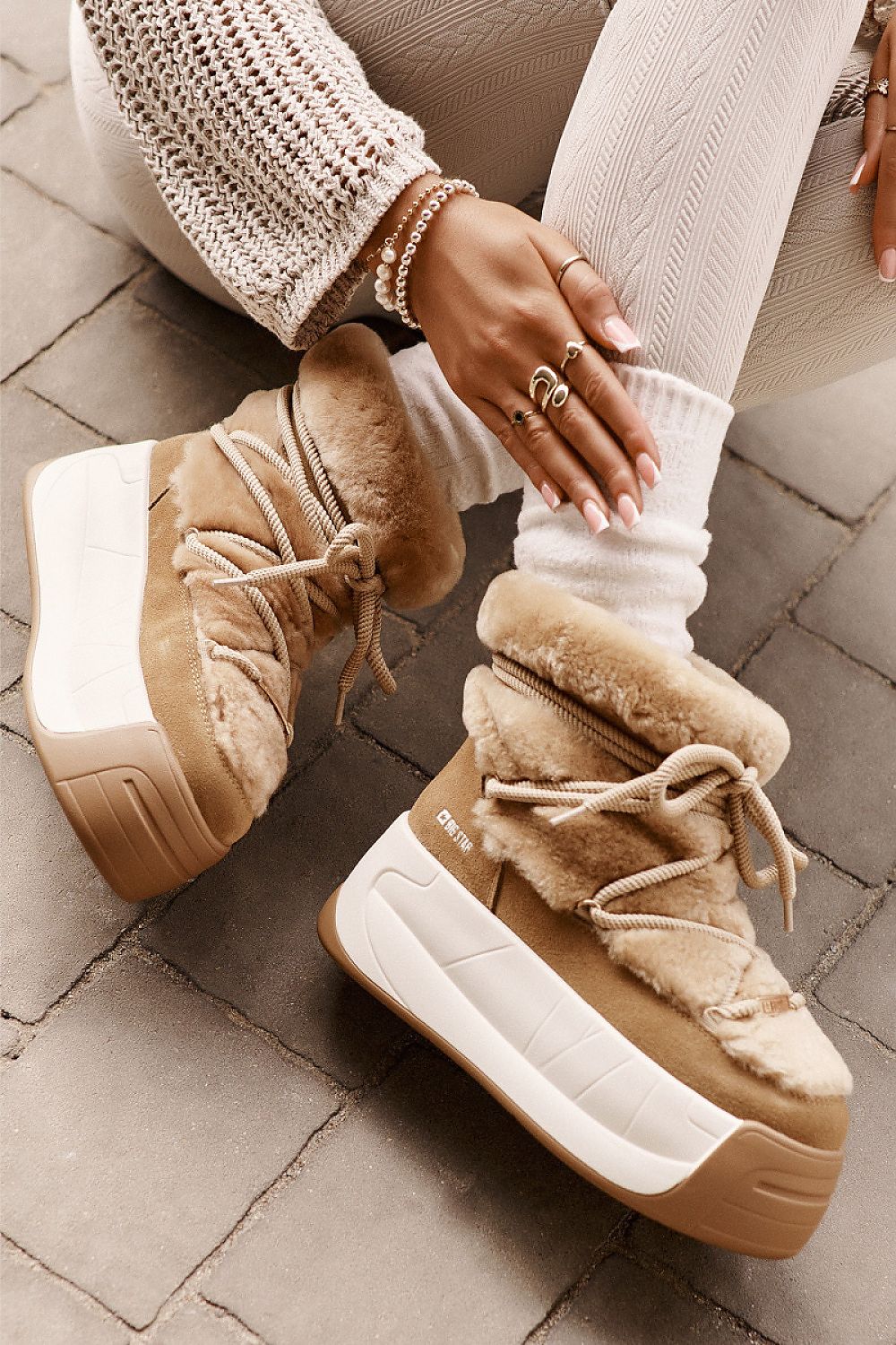   Śniegowce Model Big Star OO274A207 Brown - Step in style 