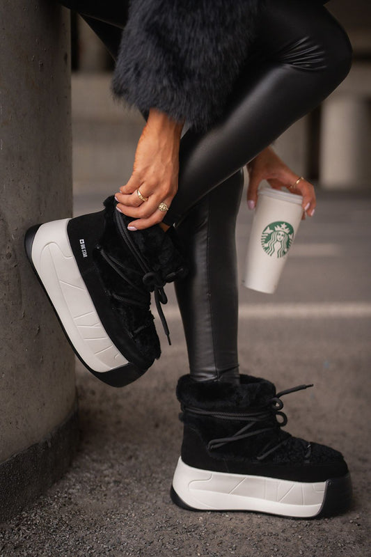   Śniegowce Model Big Star OO274A206 Black - Step in style 