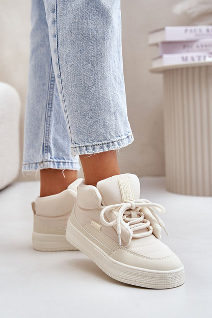   Buty Sportowe Model Big Star OO274A531 Cream - Step in style 