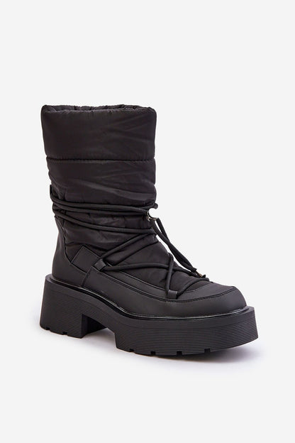   Śniegowce Model Seandriel C-319 Black - Step in style 