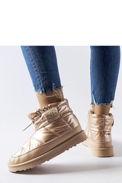   Złote śniegowce Lee Cooper LCJ-23-44-1965L - Solea 