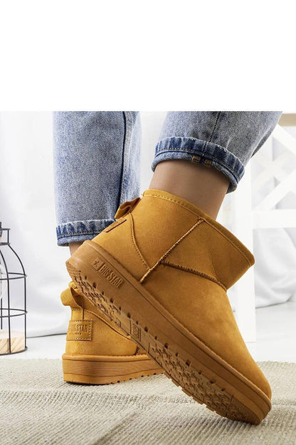   Brązowe śniegowce damskie Big Star KK274289-802 - Solea 