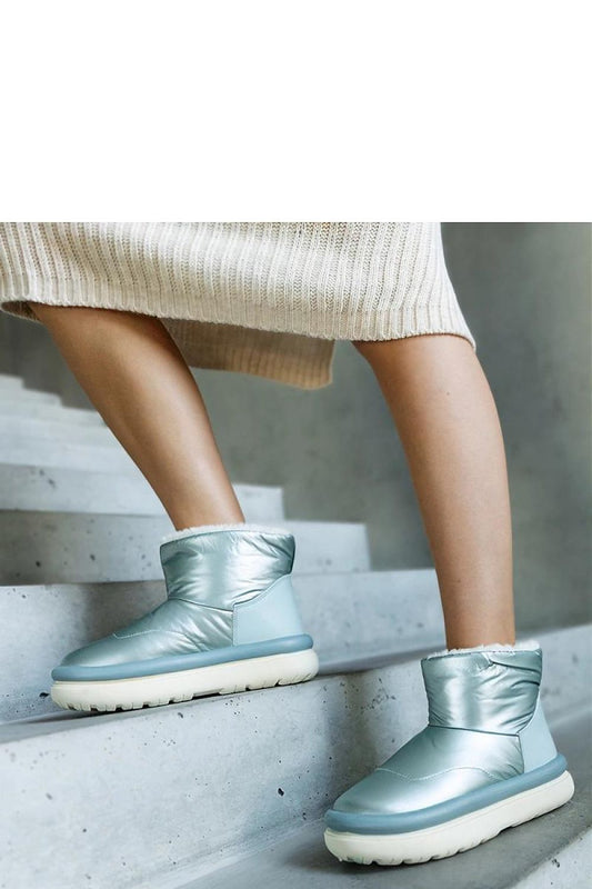   Jasnozielone ciepłe śniegowce na platformie Cores - Solea 