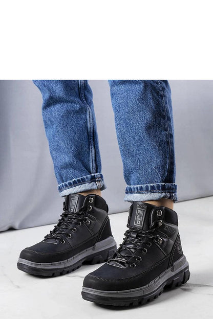   Czarne trapery Big Star KK274222 BLACK - Solea 