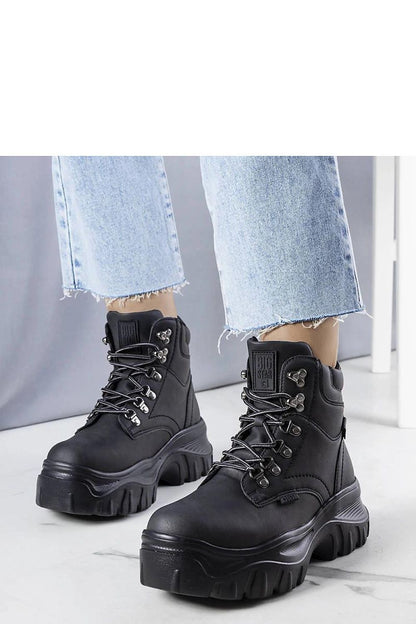   Czarne trapery Big Star KK274368 - Solea 