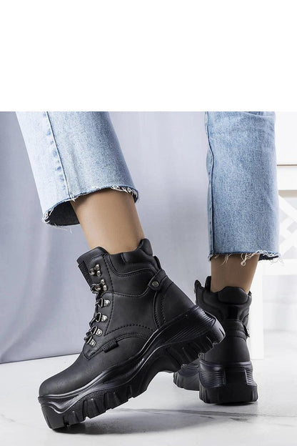   Czarne trapery Big Star KK274368 - Solea 