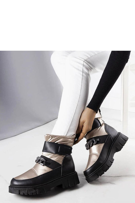   Złote śniegowce z łańcuchem Ephraim - Solea 