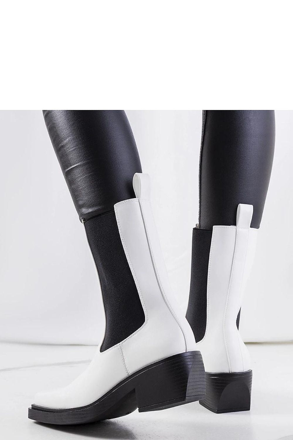   Białe botki Maret - Solea 