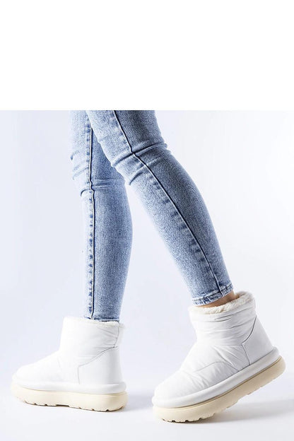   Białe ocieplane śniegowce Linwood - Solea 