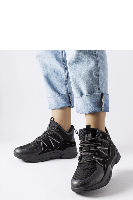   Czarne trapery Big Star KK274218 - Solea 