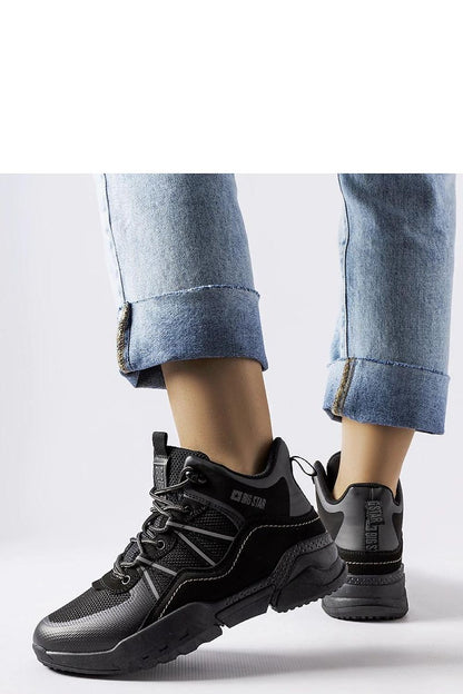   Czarne trapery Big Star KK274218 - Solea 