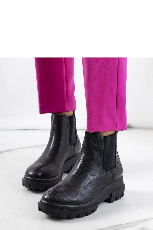   Czarne botki Bexley - Solea 