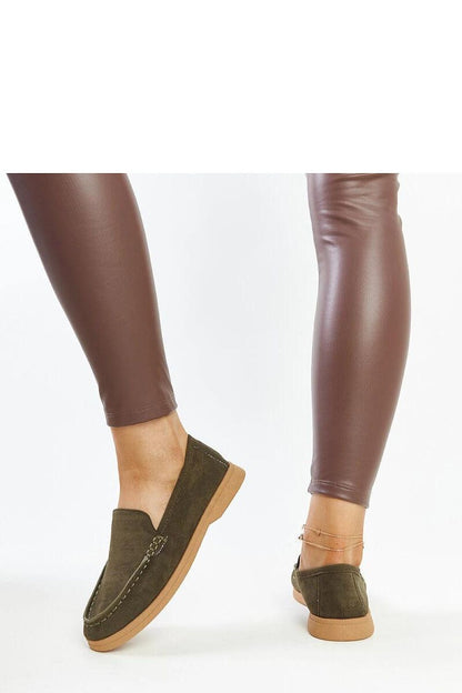   Ciemnozielone zamszowe półbuty Rumay - Solea 