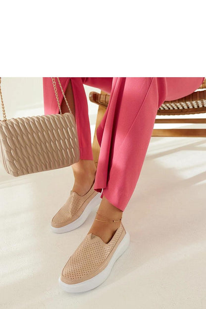   Złote półbuty Marcie - Solea 