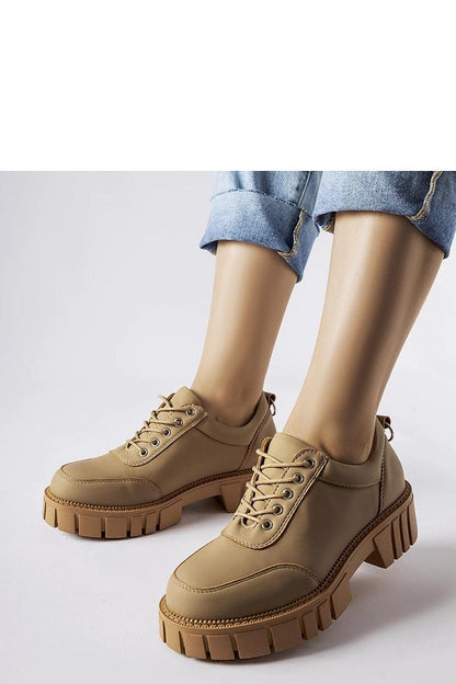   Brązowe półbuty o matowy wykończeniu Severino - Solea 