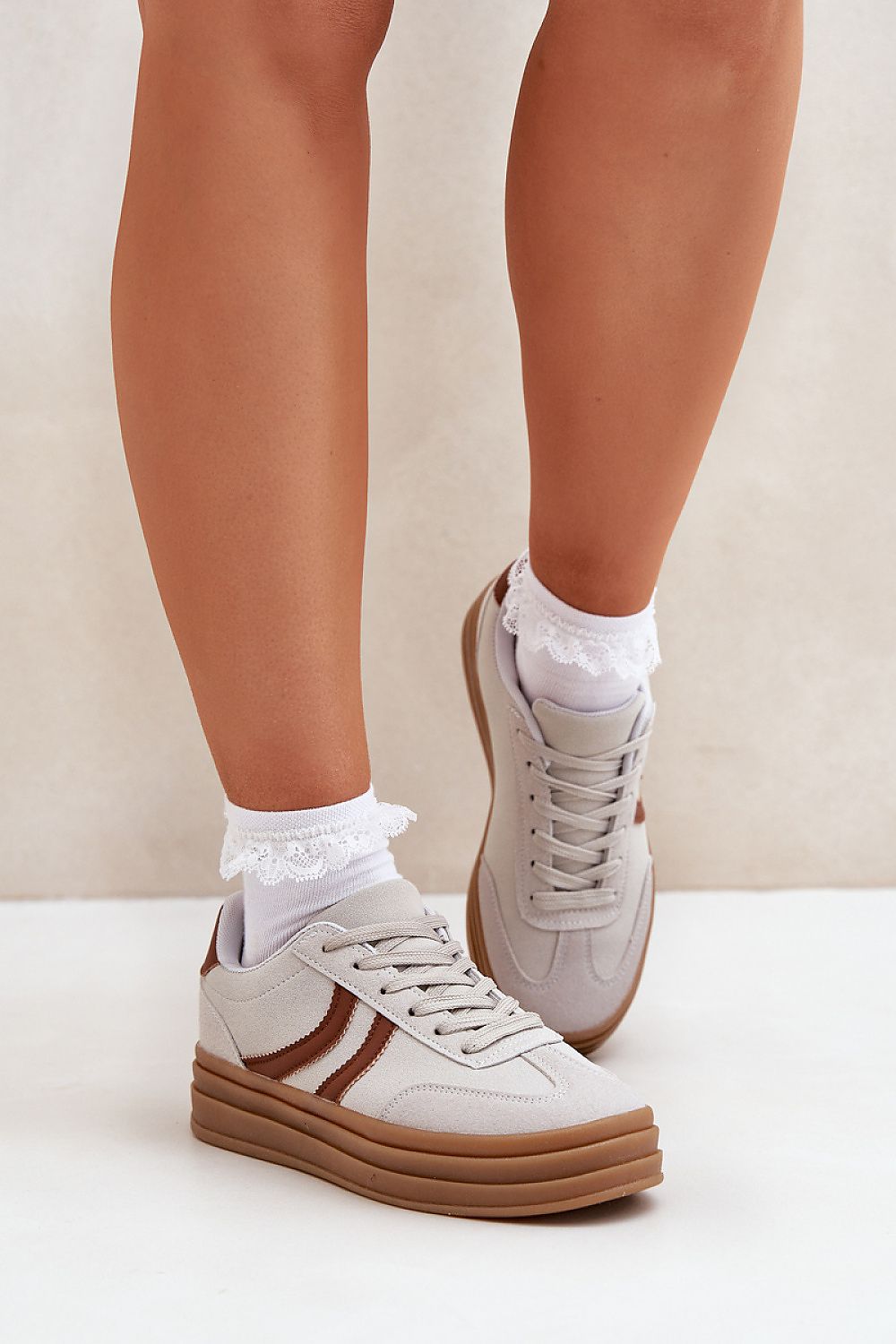   Buty Sportowe Model Doriwa L-520 Grey - Step in style 