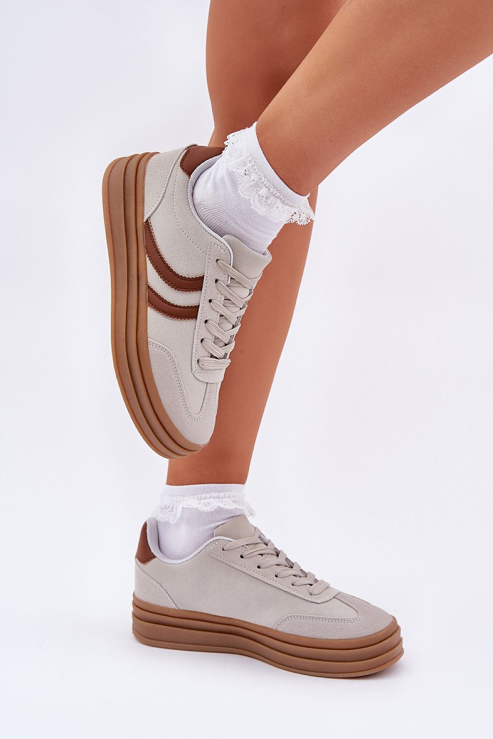   Buty Sportowe Model Doriwa L-520 Grey - Step in style 