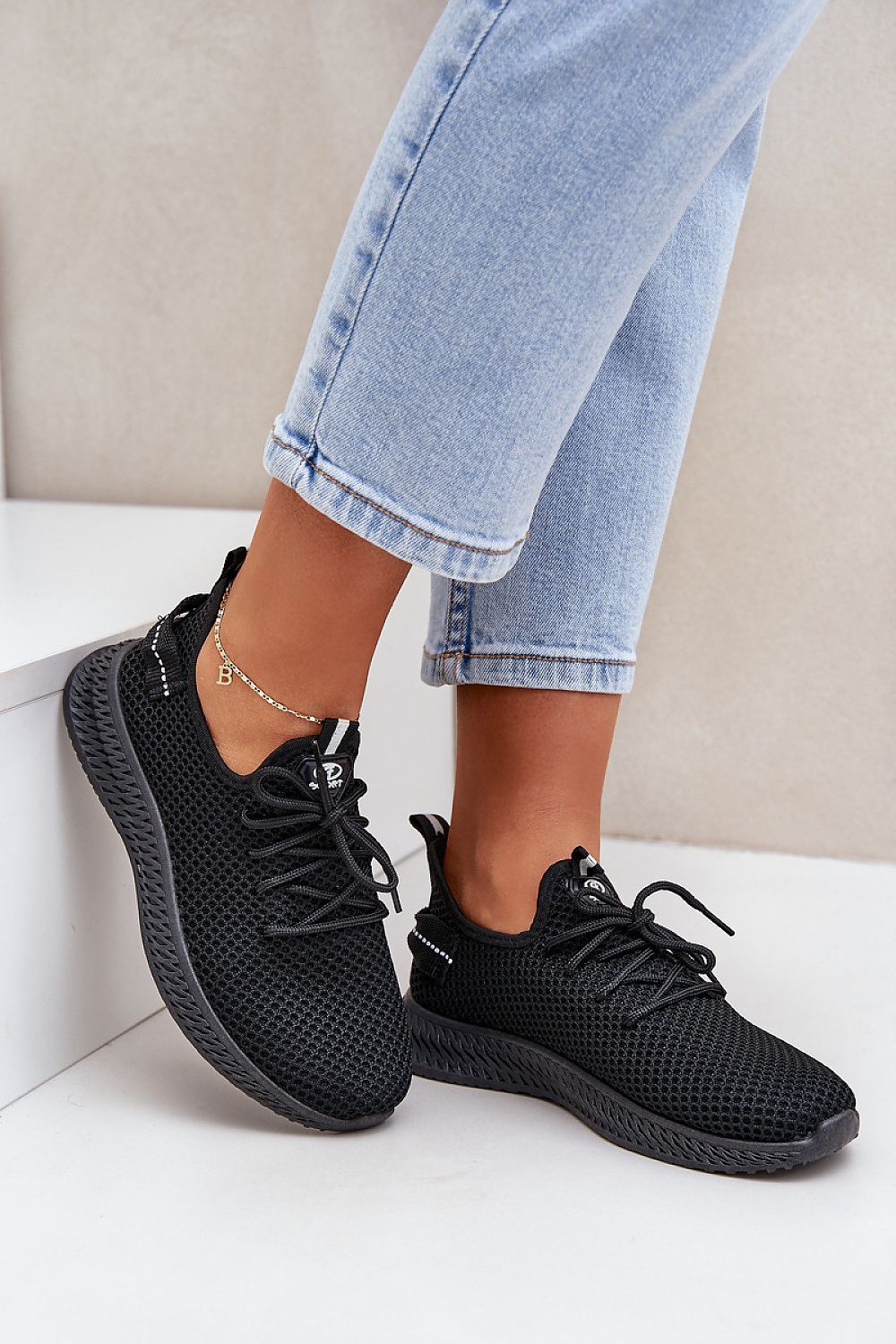   Buty Sportowe Model Harice NB726 Black - Step in style 