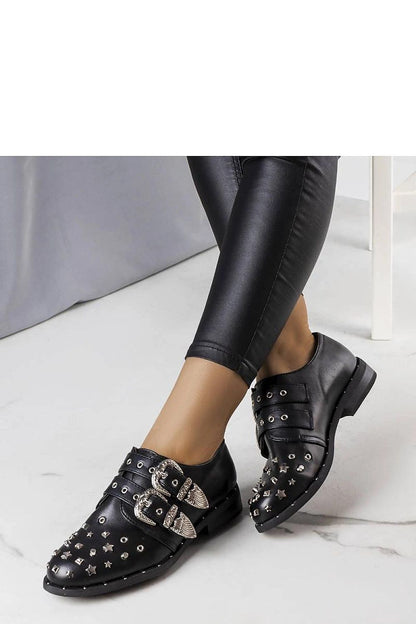   Czarne półbuty Boisi - Solea 