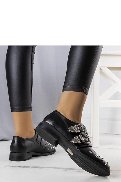   Czarne półbuty Boisi - Solea 