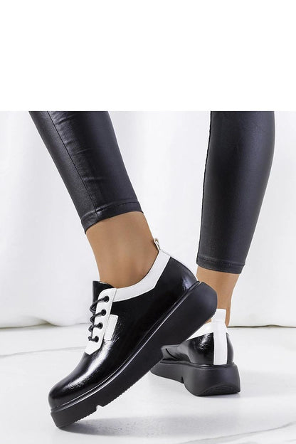   Czarne półbuty Parram - Solea 