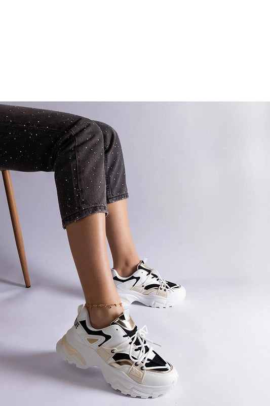   Biało-czarne sneakersy sportowe Sulamita - Solea 