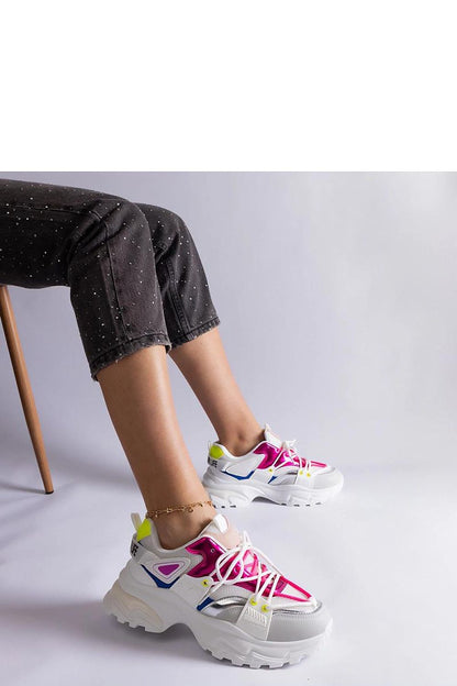   Biało-rózowe sneakersy sportowe Sulamita - Solea 