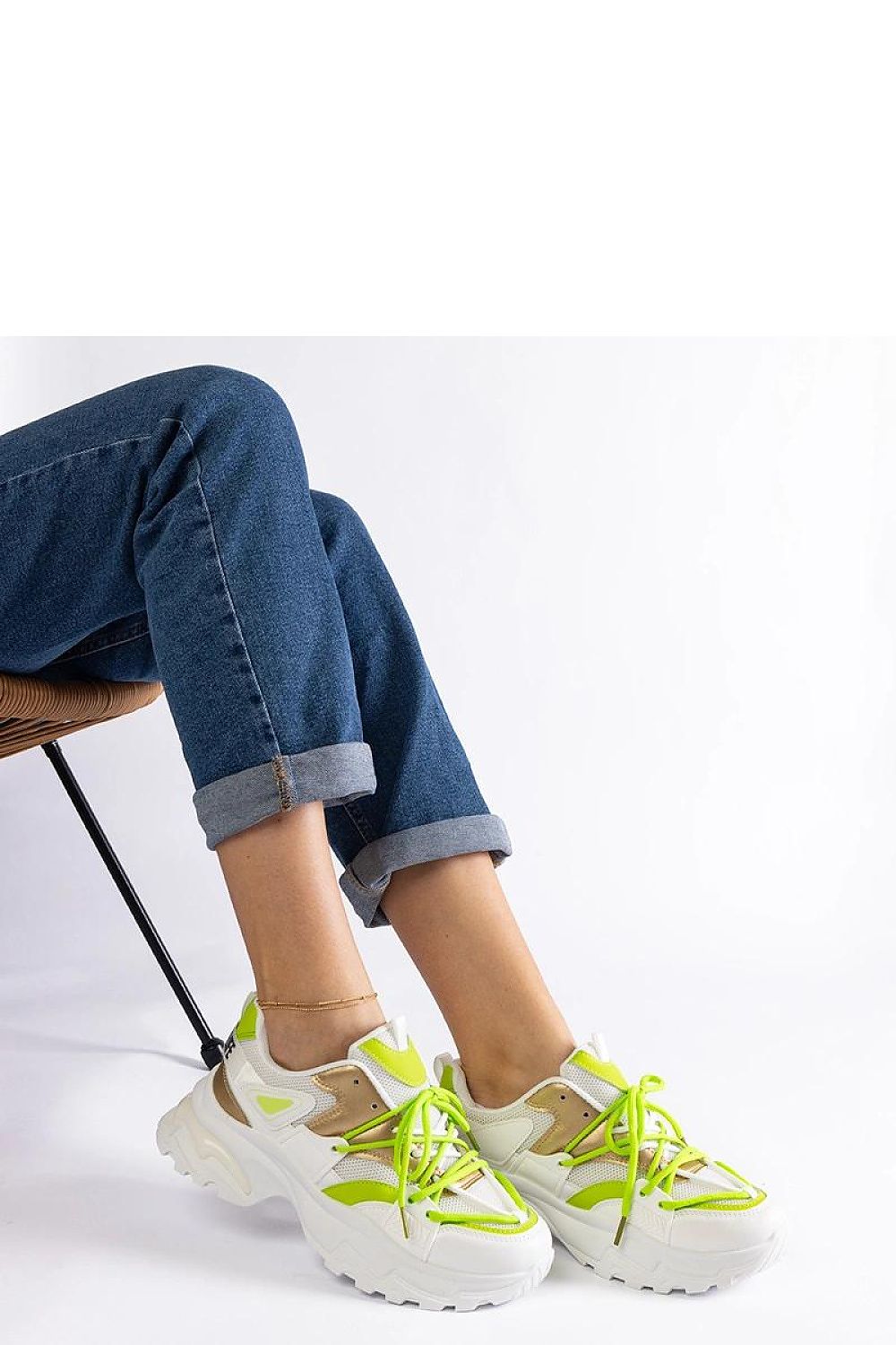   Białe sneakersy sportowe Sulamita - Solea 