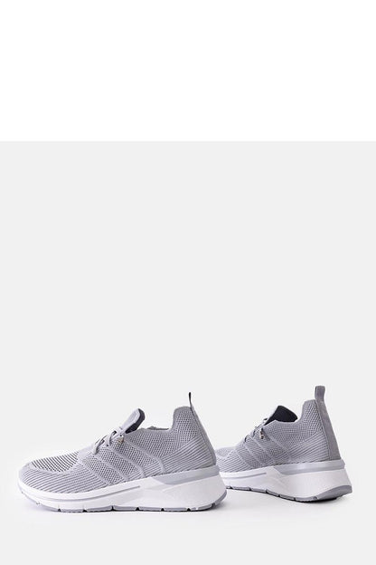   Szare wsuwane sneakersy Gaberla - Solea 