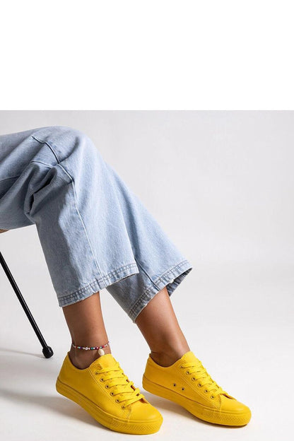   Żółte klasyczne trampki Nudar - Solea 