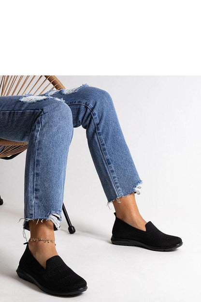   Czarne tenisówki na piankowej podeszwie Rahima - Solea 