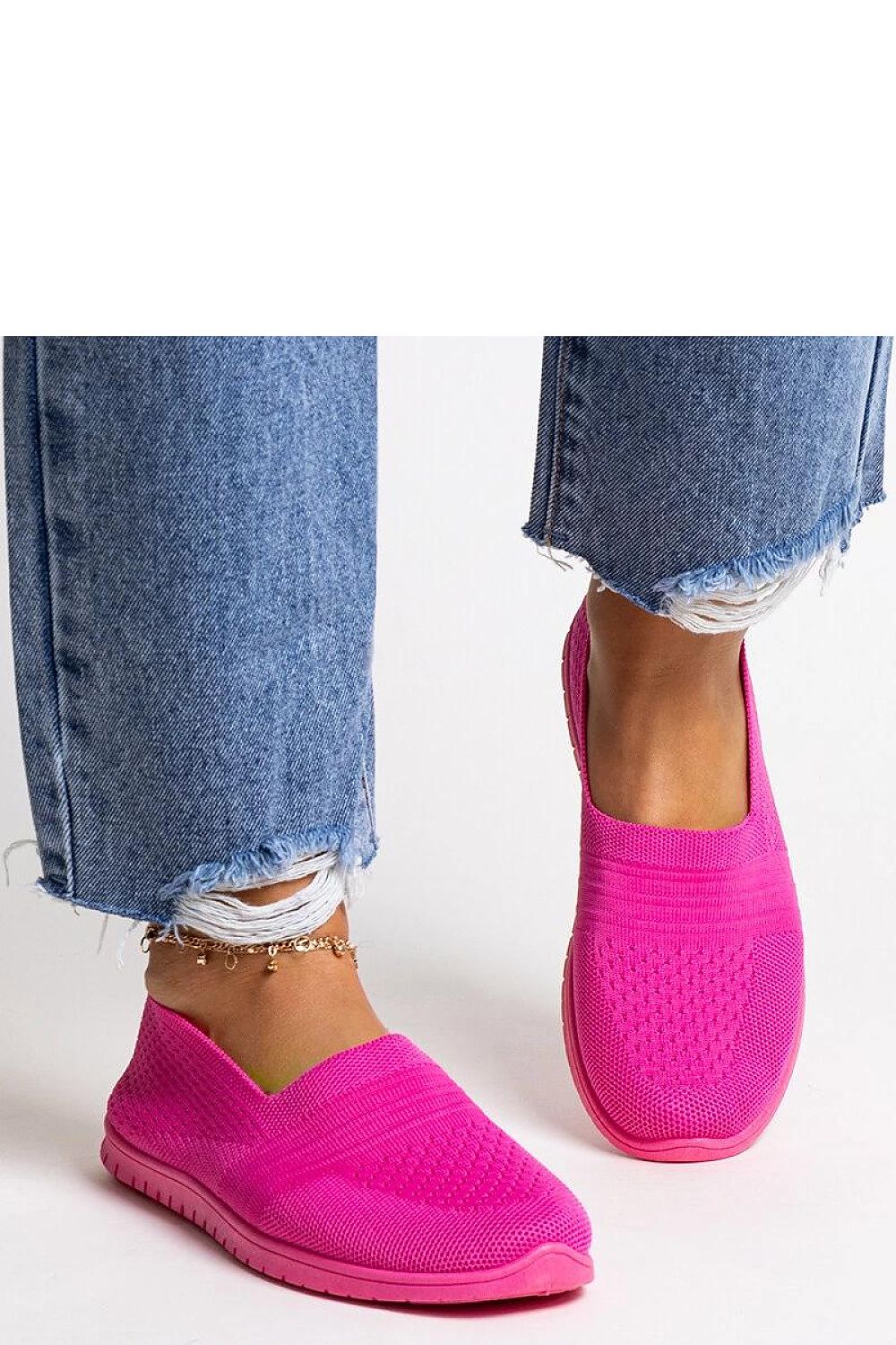   Ciemnoróżowe wsuwane tenisówki Shalha - Solea 