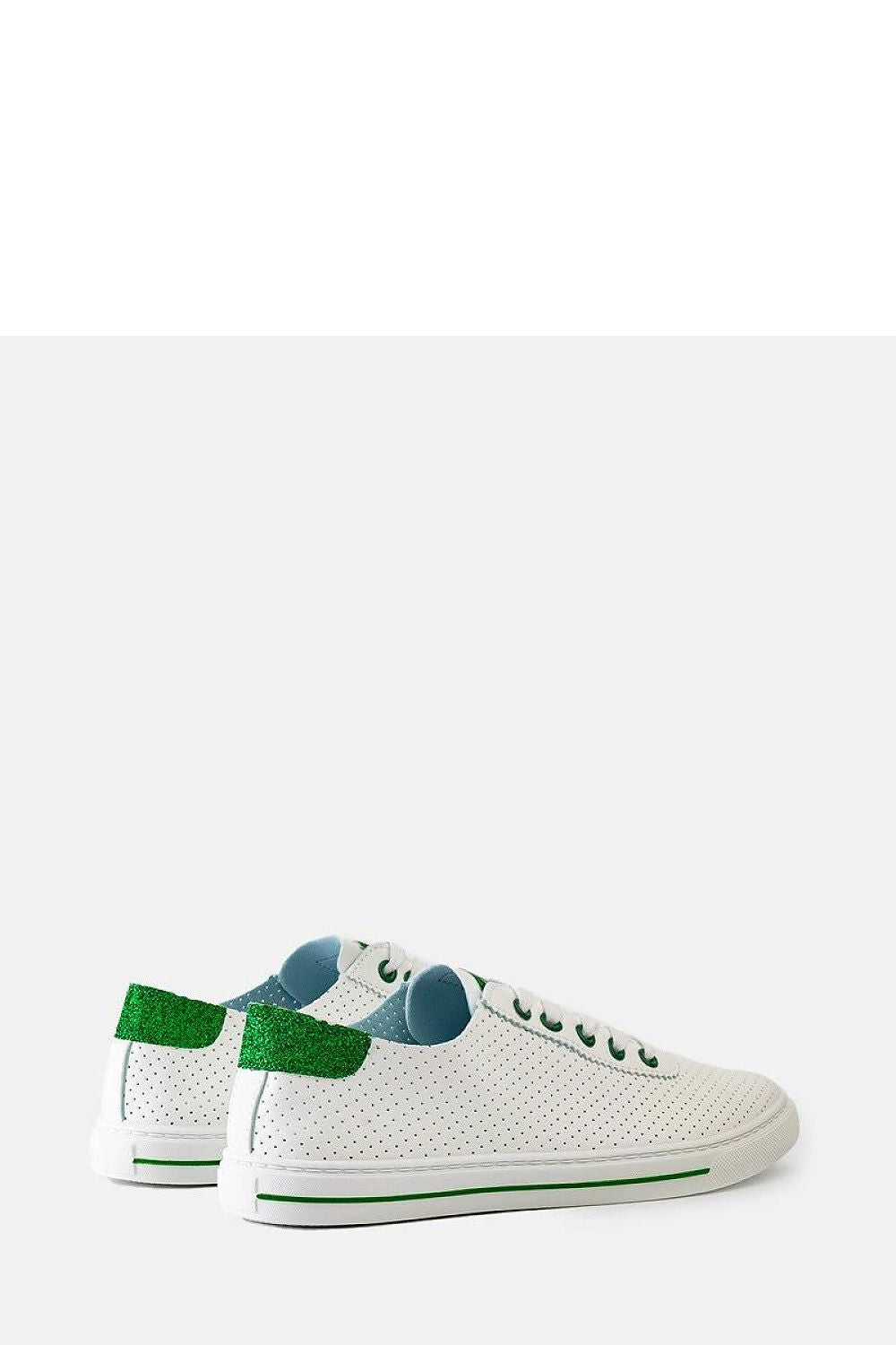   Białe perforowane sneakersy Ruala - Solea 