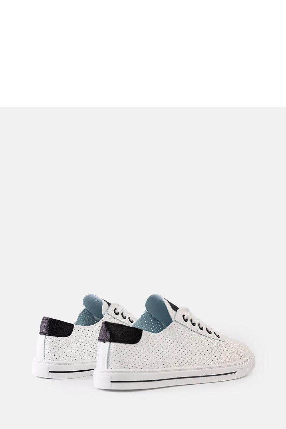   Białe perforowane sneakersy Ruala - Solea 