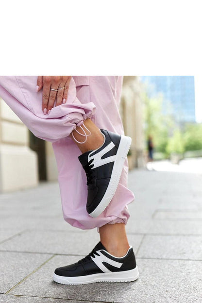   Czarne sneakersy sportowe Hagara - Solea 